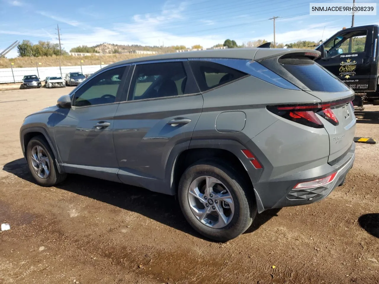 2024 Hyundai Tucson Se VIN: 5NMJACDE9RH308239 Lot: 78259954