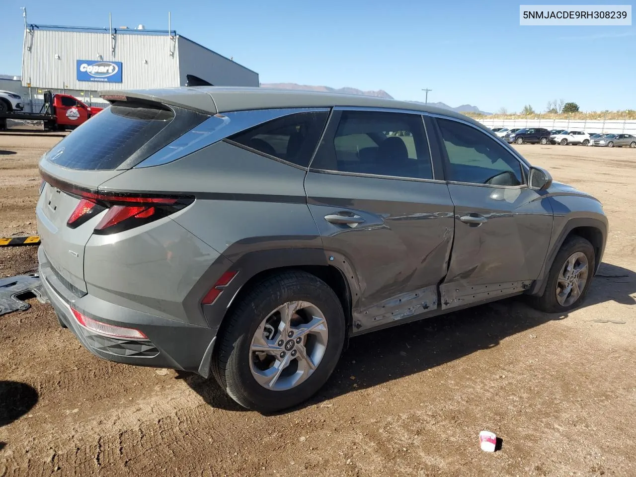 2024 Hyundai Tucson Se VIN: 5NMJACDE9RH308239 Lot: 78259954