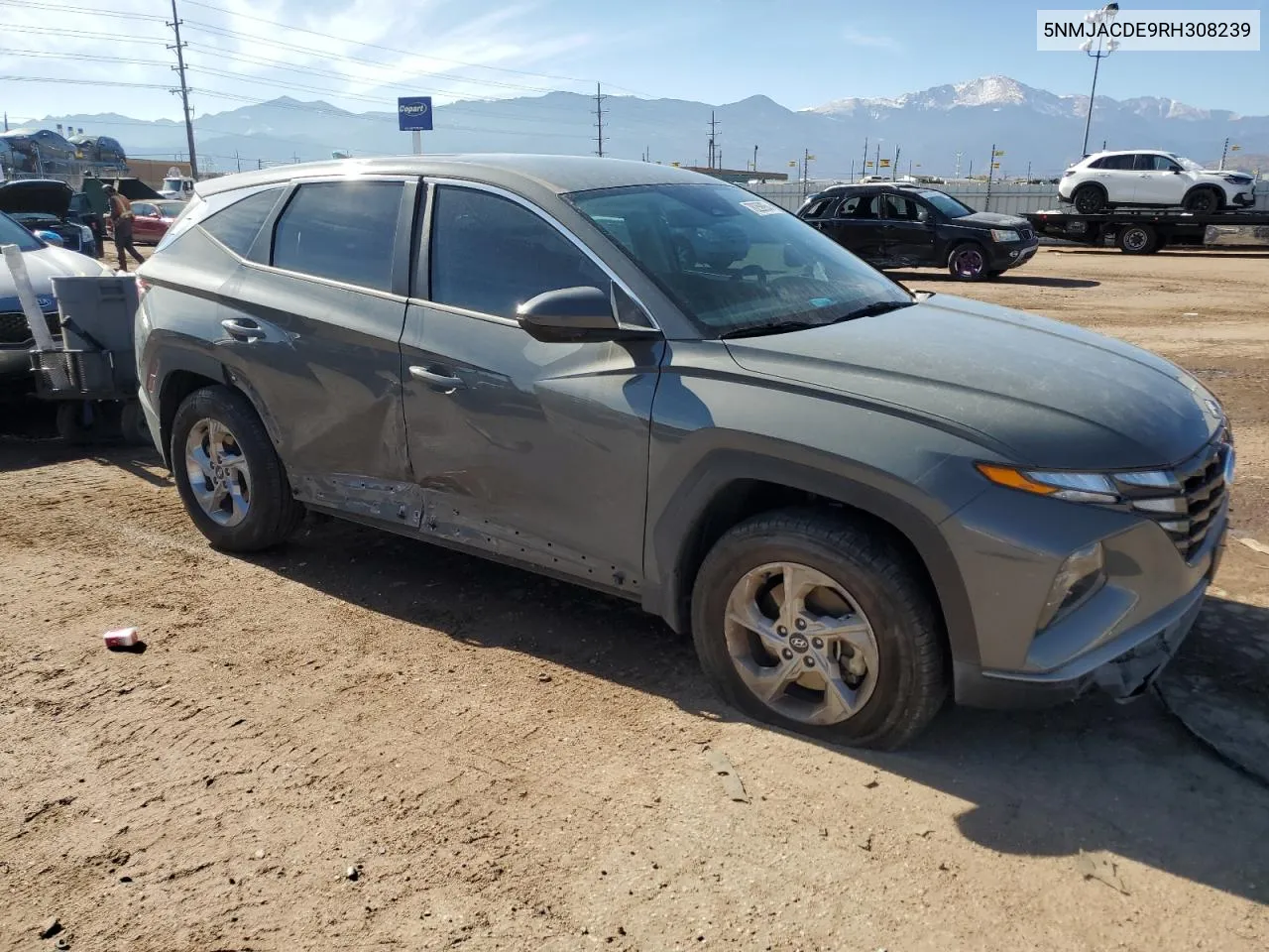 2024 Hyundai Tucson Se VIN: 5NMJACDE9RH308239 Lot: 78259954