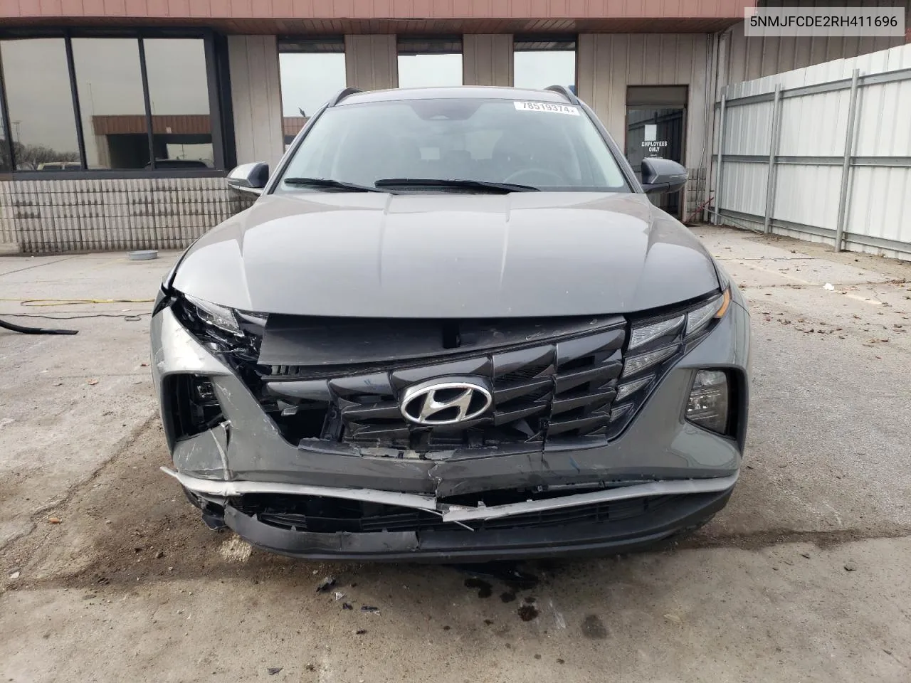 2024 Hyundai Tucson Sel VIN: 5NMJFCDE2RH411696 Lot: 78519374