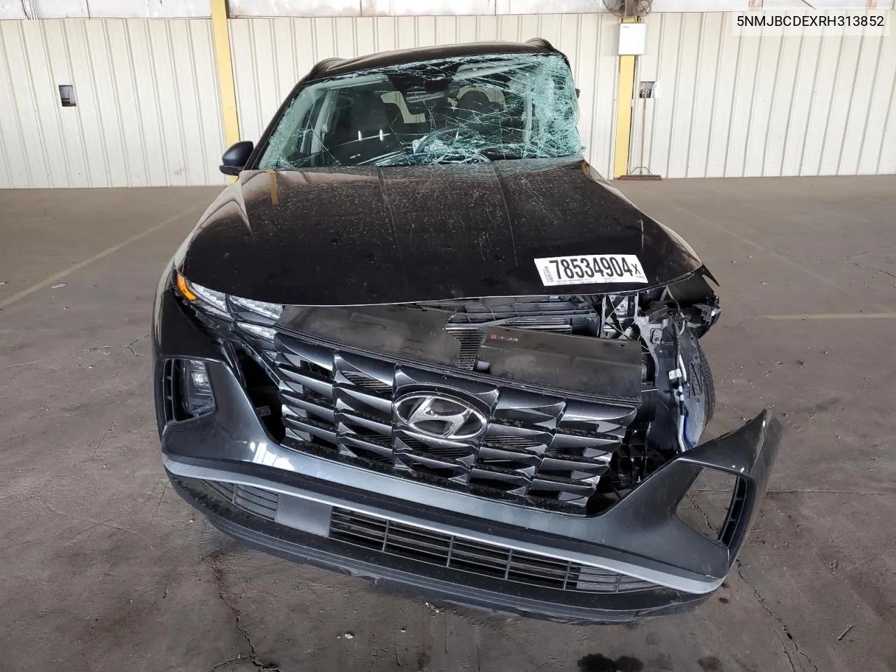 2024 Hyundai Tucson Sel VIN: 5NMJBCDEXRH313852 Lot: 78534904