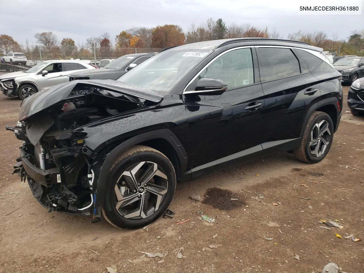 2024 Hyundai Tucson Limited VIN: 5NMJECDE3RH361880 Lot: 78854114