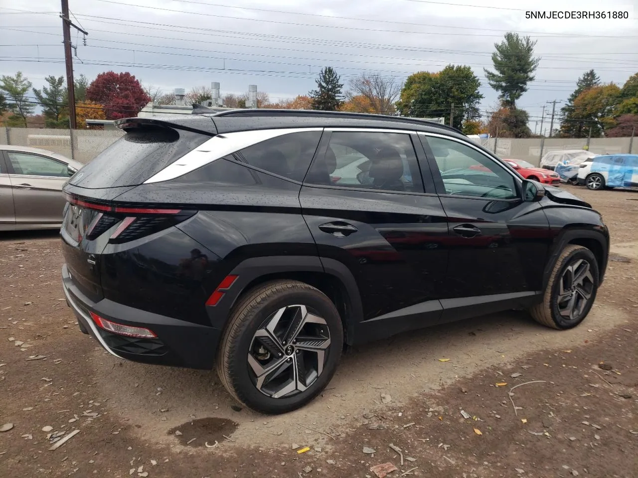 2024 Hyundai Tucson Limited VIN: 5NMJECDE3RH361880 Lot: 78854114