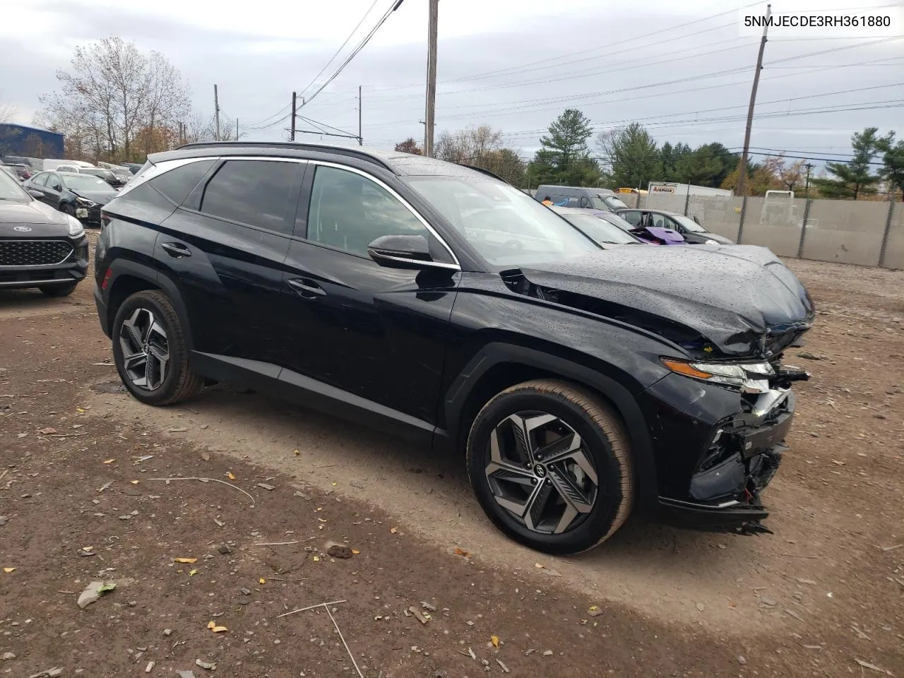 2024 Hyundai Tucson Limited VIN: 5NMJECDE3RH361880 Lot: 78854114