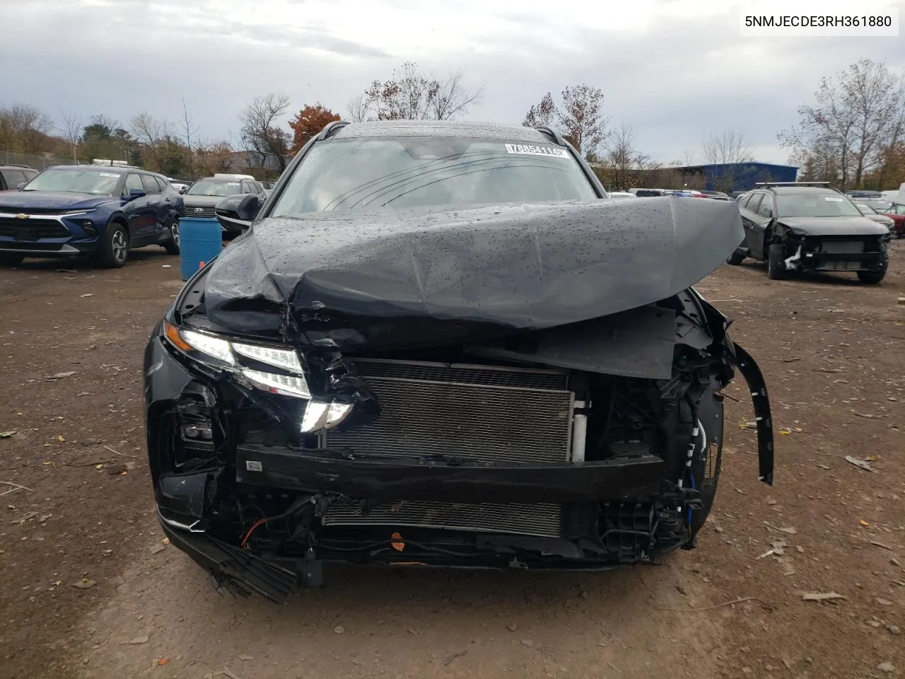 2024 Hyundai Tucson Limited VIN: 5NMJECDE3RH361880 Lot: 78854114