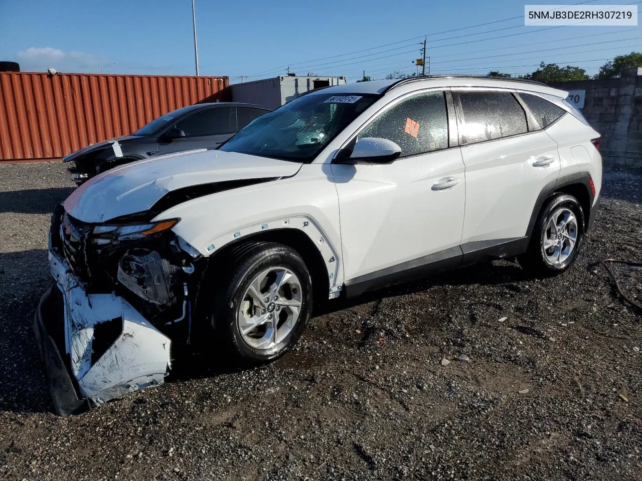 2024 Hyundai Tucson Sel VIN: 5NMJB3DE2RH307219 Lot: 79004864