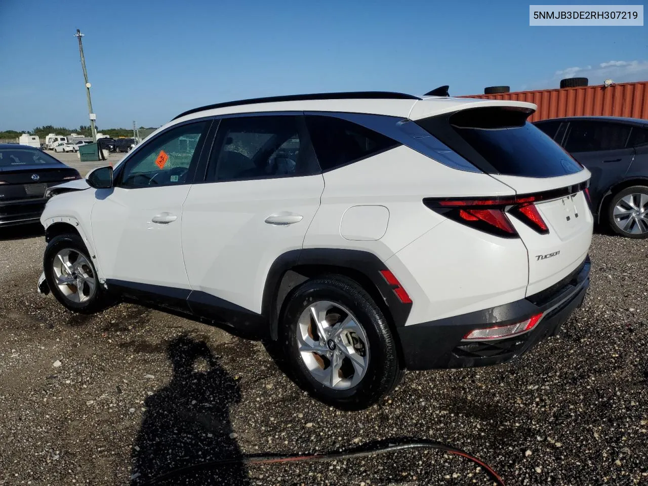 2024 Hyundai Tucson Sel VIN: 5NMJB3DE2RH307219 Lot: 79004864