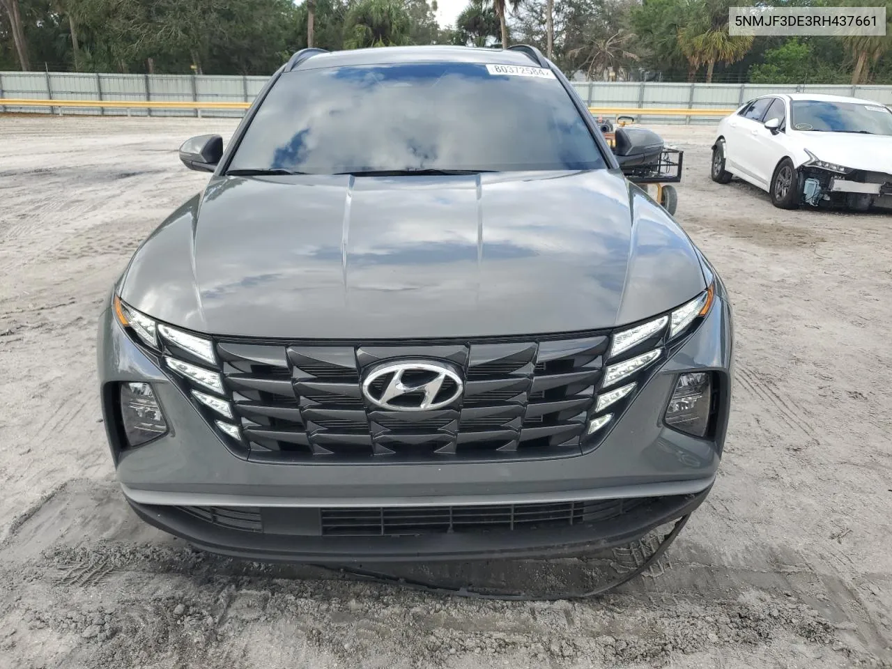 2024 Hyundai Tucson Sel VIN: 5NMJF3DE3RH437661 Lot: 80372584