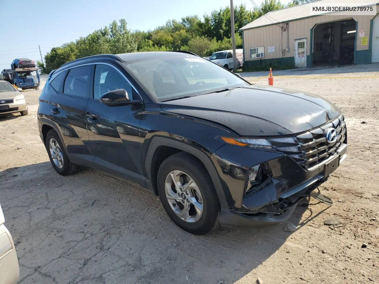 2024 Hyundai Tucson Sel VIN: KM8JB3DE8RU278975 Lot: 81700984