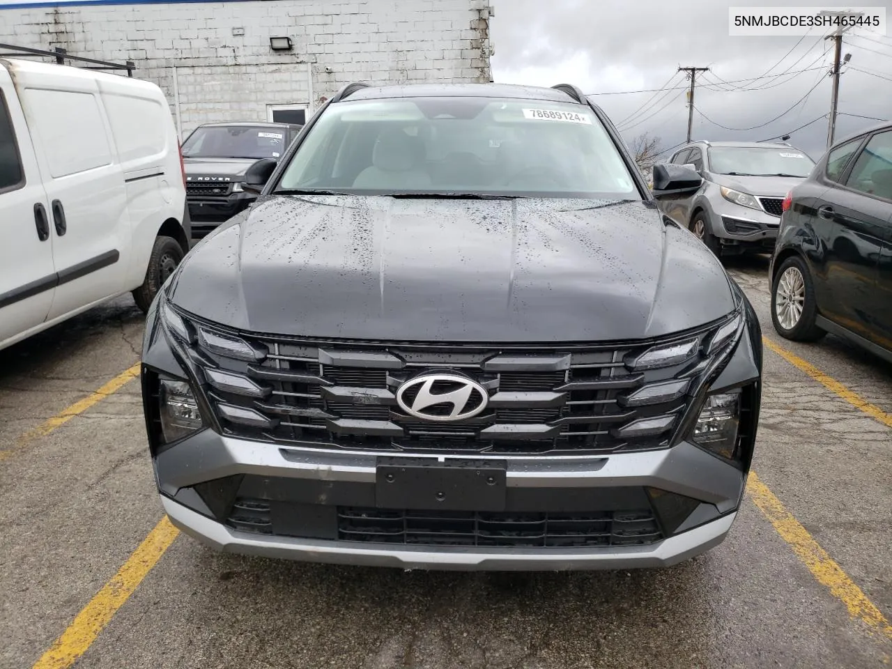 2025 Hyundai Tucson Sel VIN: 5NMJBCDE3SH465445 Lot: 78689124