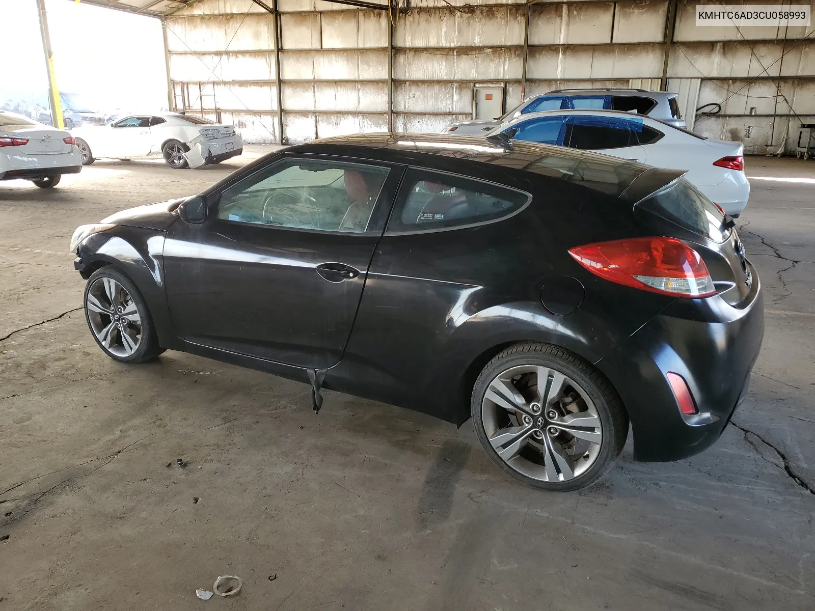 KMHTC6AD3CU058993 2012 Hyundai Veloster