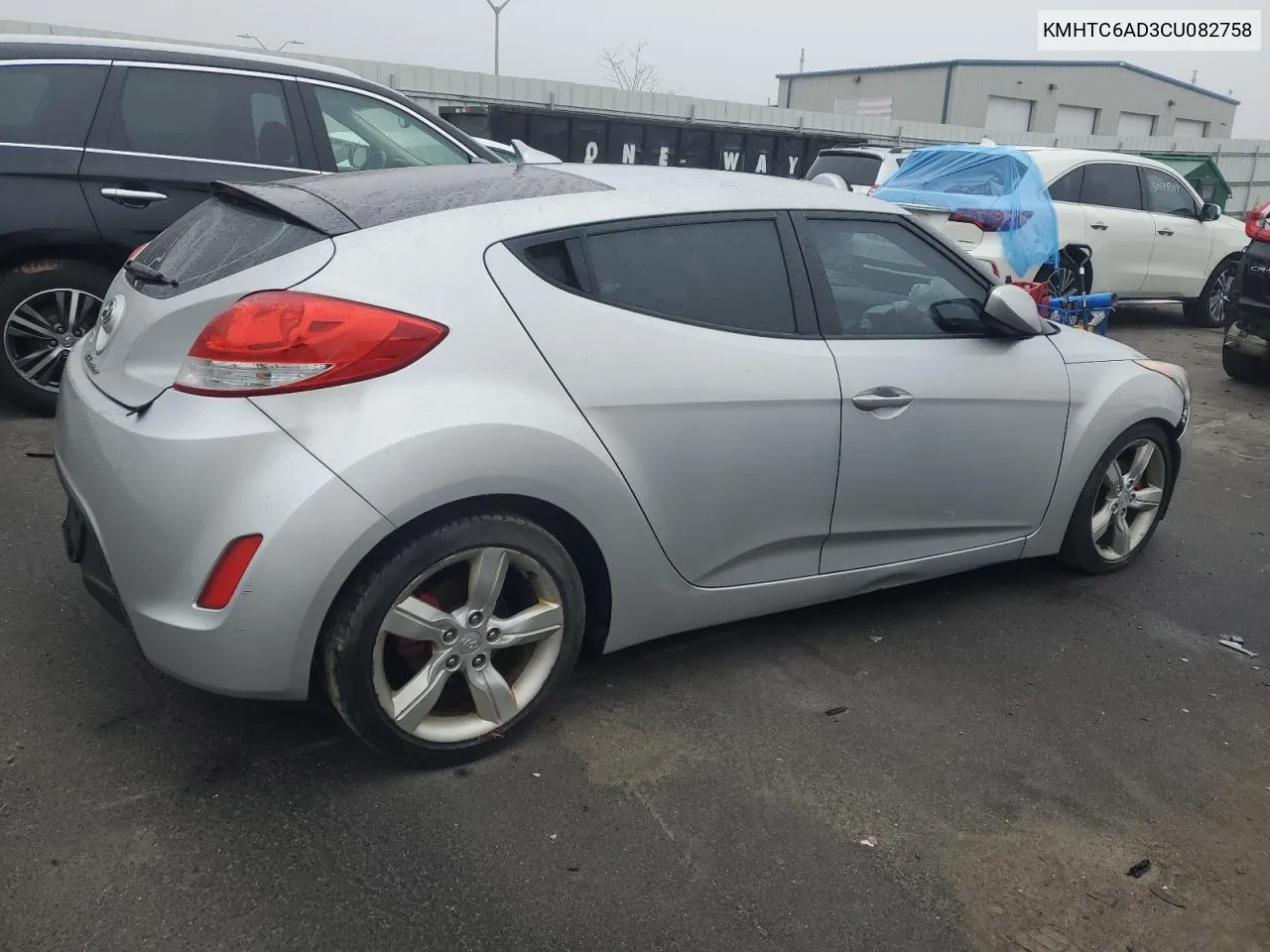 2012 Hyundai Veloster VIN: KMHTC6AD3CU082758 Lot: 49712434