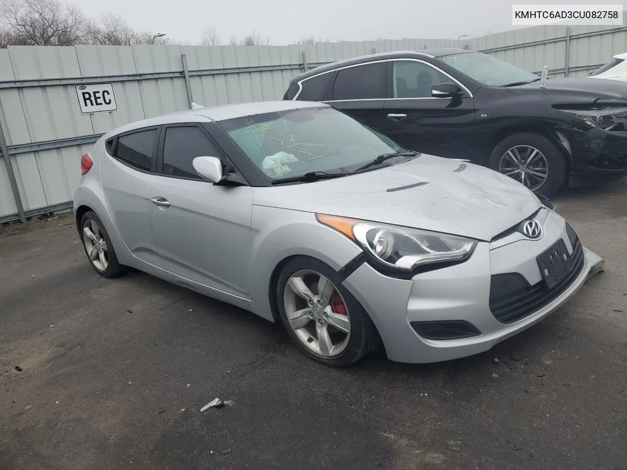 KMHTC6AD3CU082758 2012 Hyundai Veloster