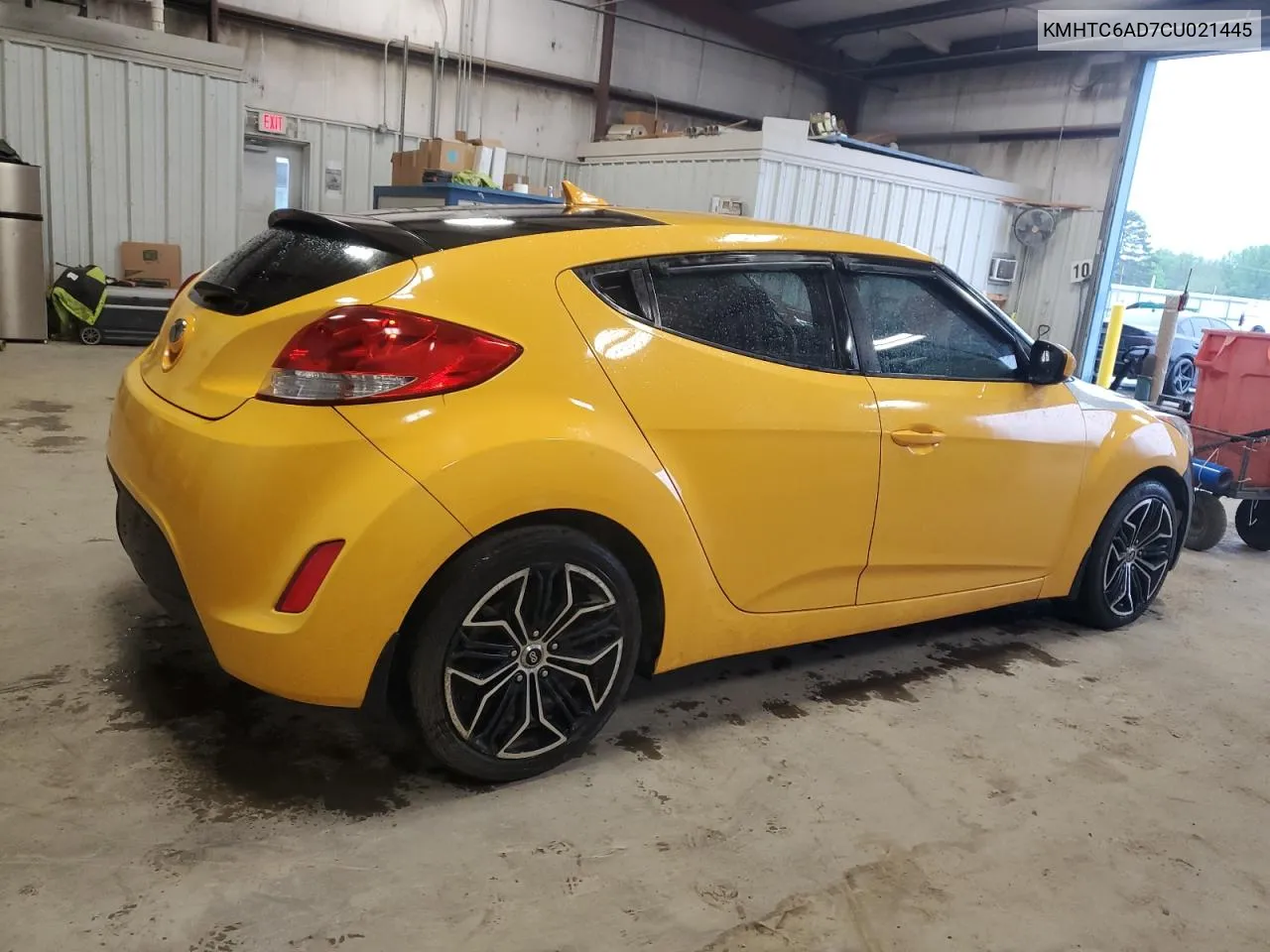 2012 Hyundai Veloster VIN: KMHTC6AD7CU021445 Lot: 49716354