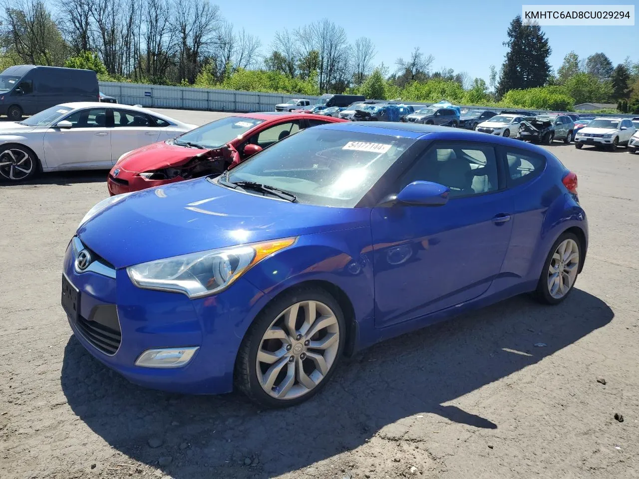 KMHTC6AD8CU029294 2012 Hyundai Veloster