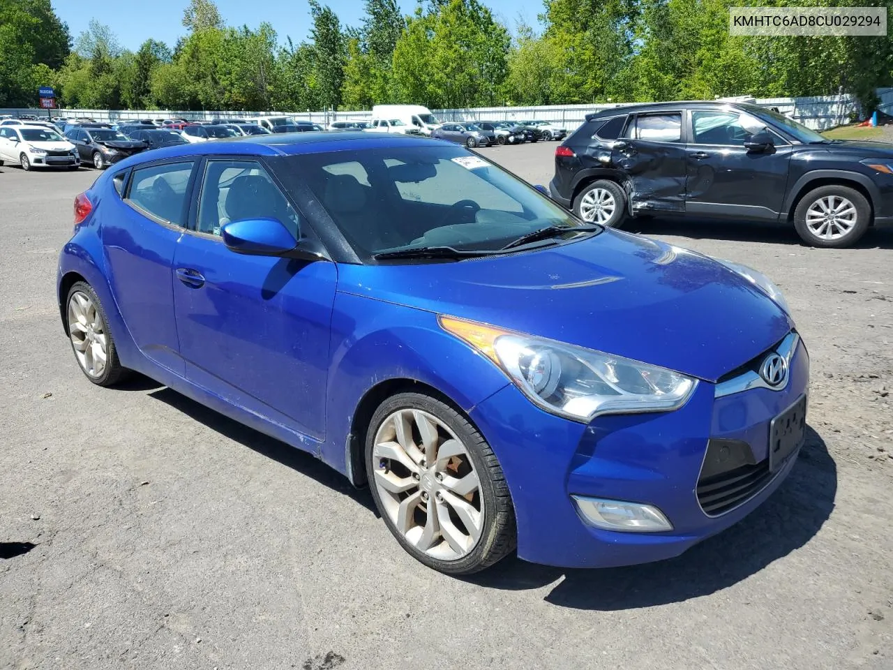 KMHTC6AD8CU029294 2012 Hyundai Veloster