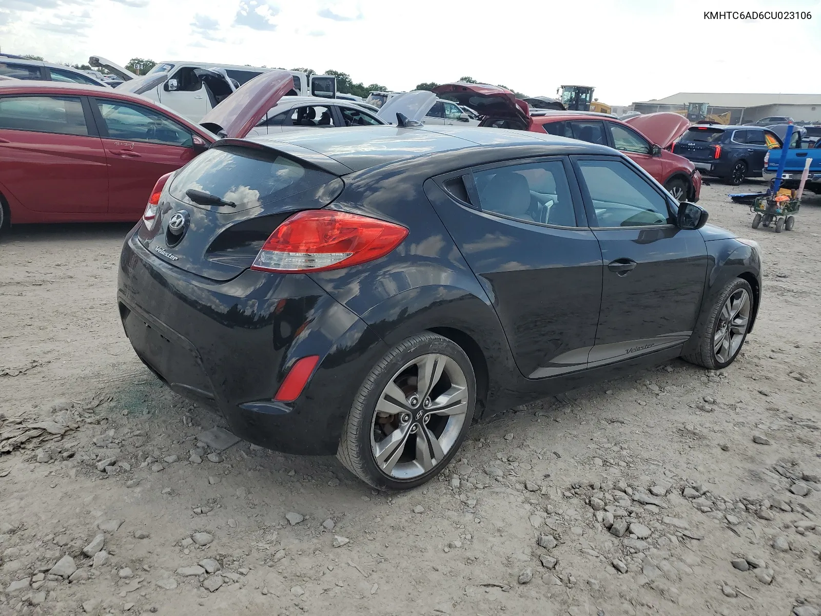 KMHTC6AD6CU023106 2012 Hyundai Veloster