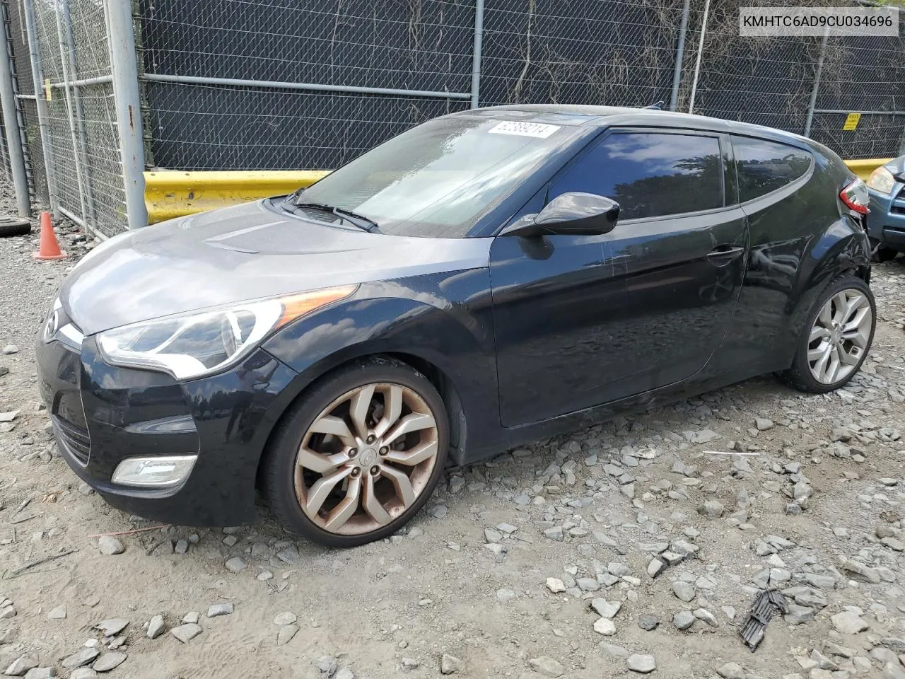 KMHTC6AD9CU034696 2012 Hyundai Veloster