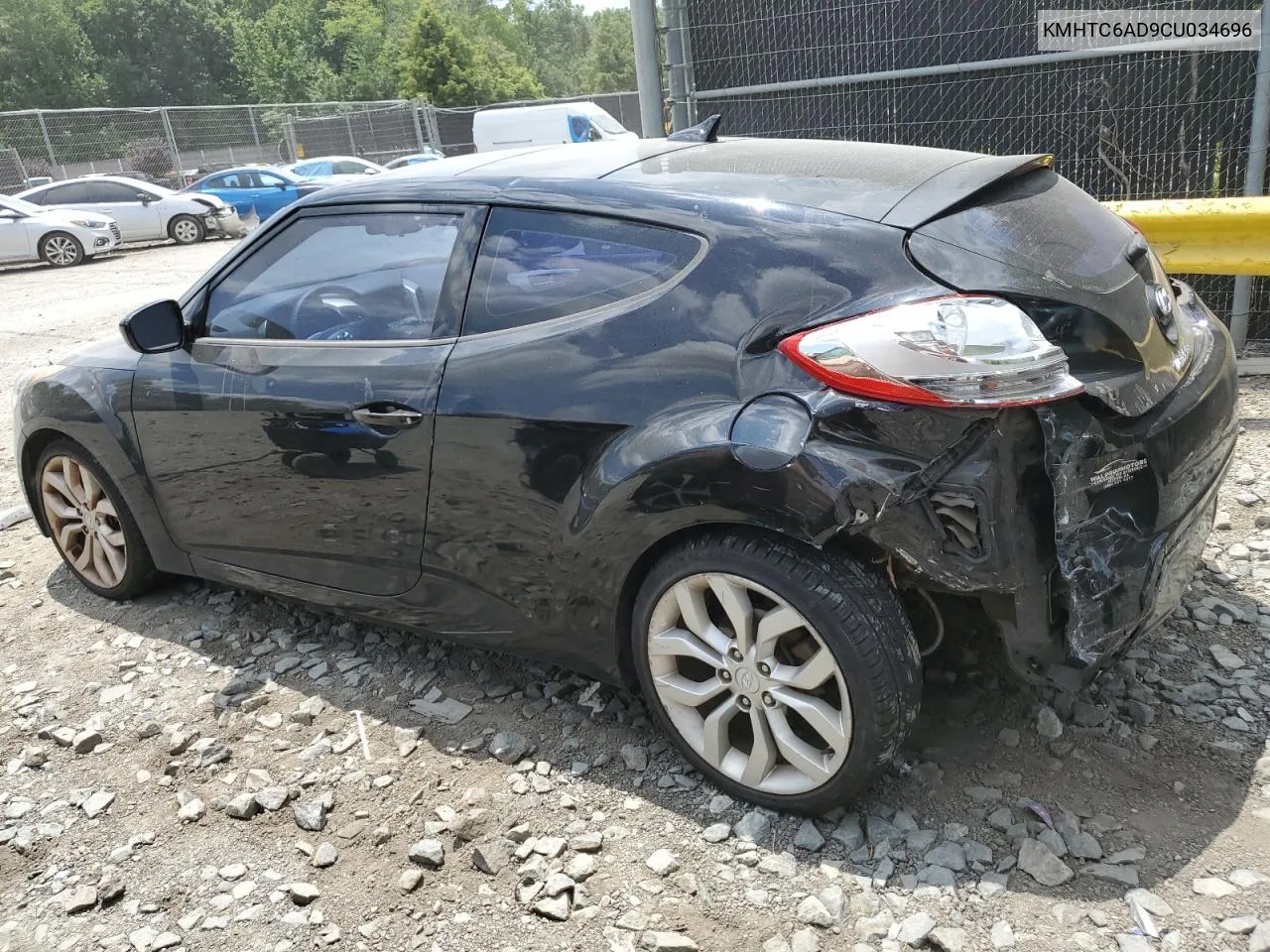 KMHTC6AD9CU034696 2012 Hyundai Veloster