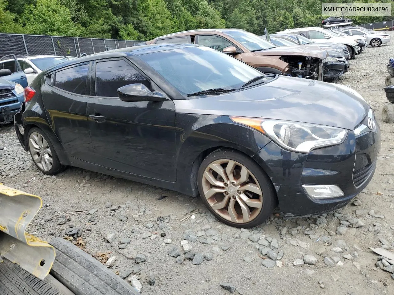 KMHTC6AD9CU034696 2012 Hyundai Veloster