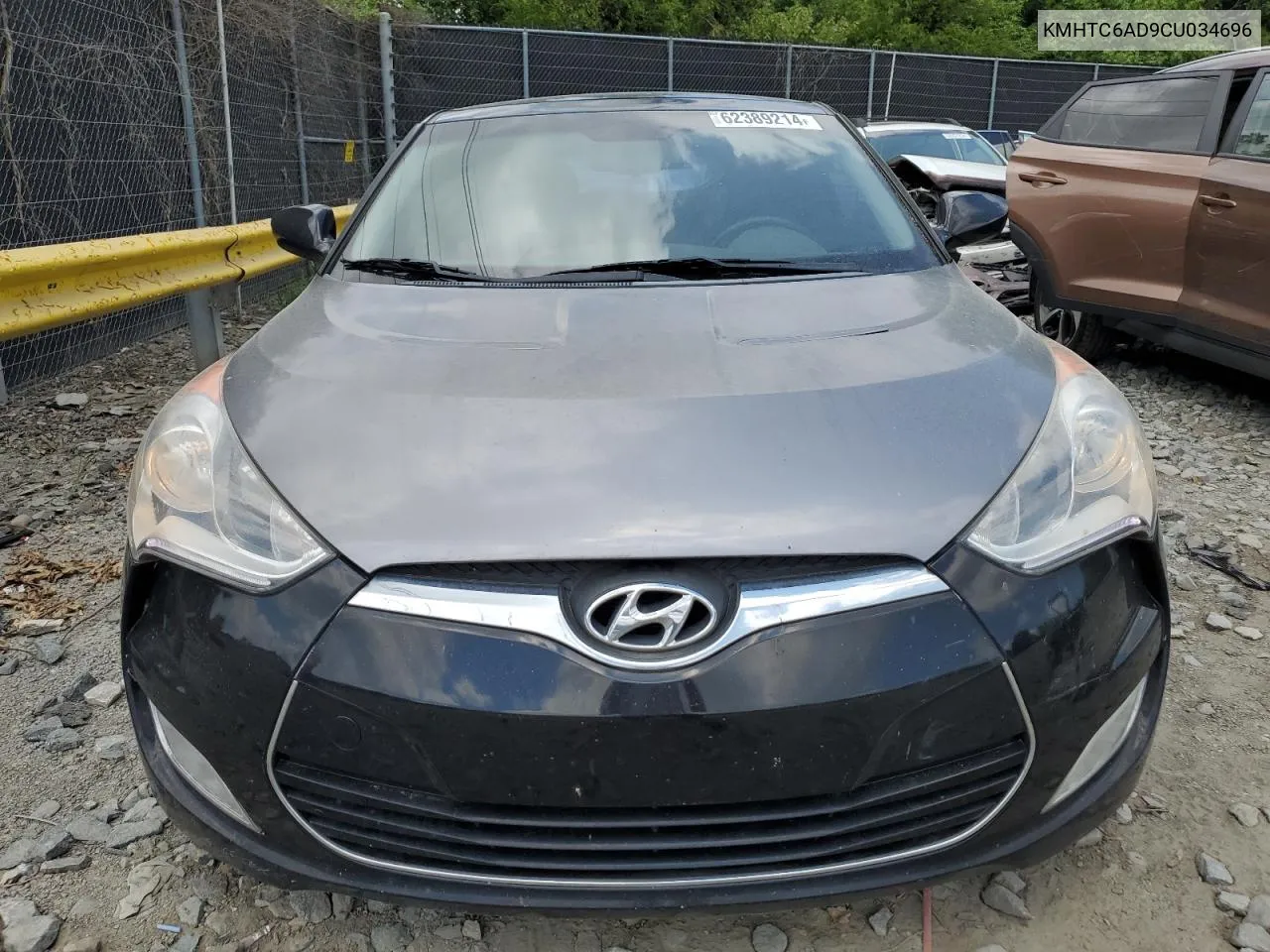 KMHTC6AD9CU034696 2012 Hyundai Veloster