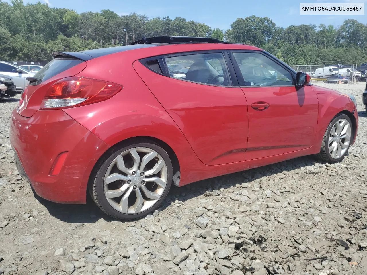 KMHTC6AD4CU058467 2012 Hyundai Veloster