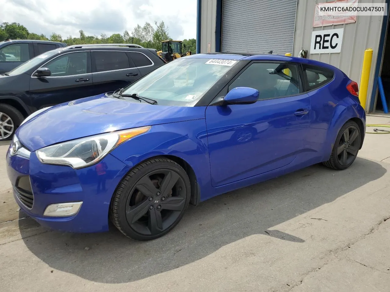 KMHTC6AD0CU047501 2012 Hyundai Veloster