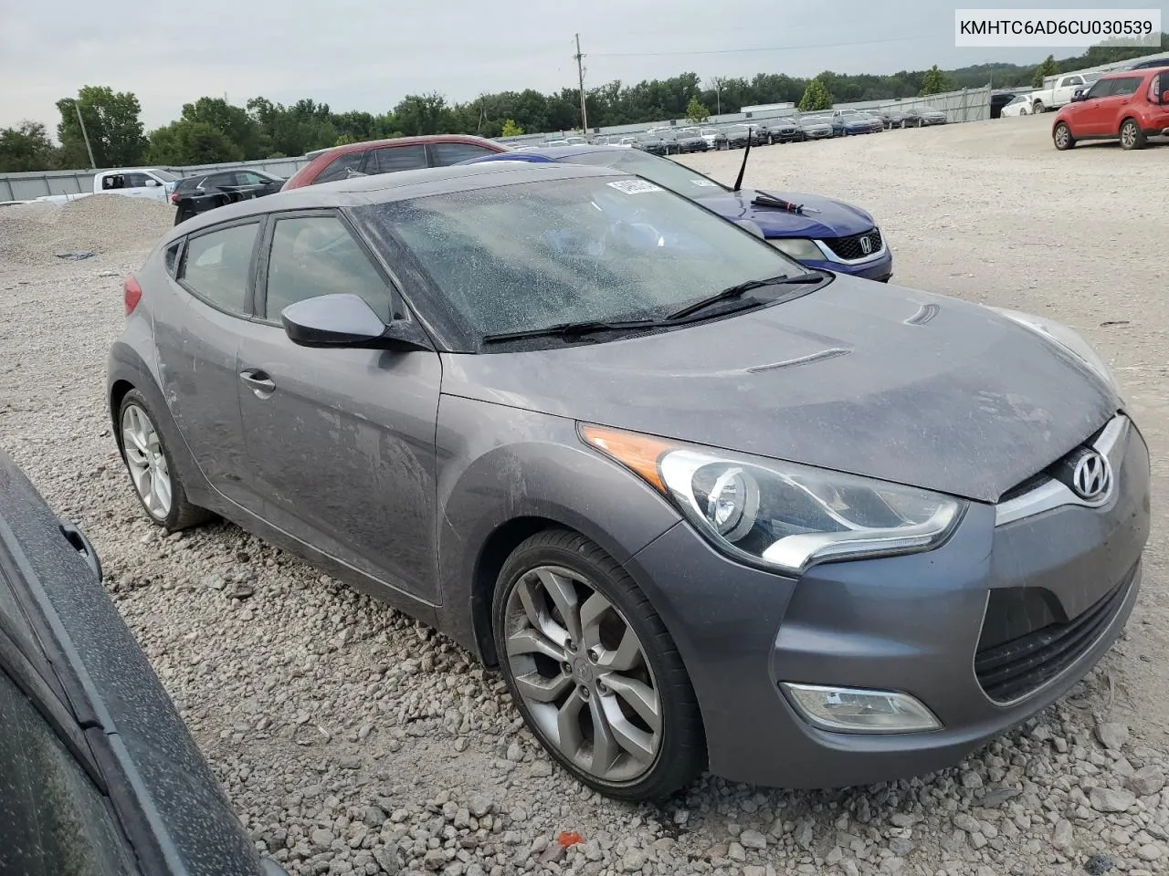 2012 Hyundai Veloster VIN: KMHTC6AD6CU030539 Lot: 64993754