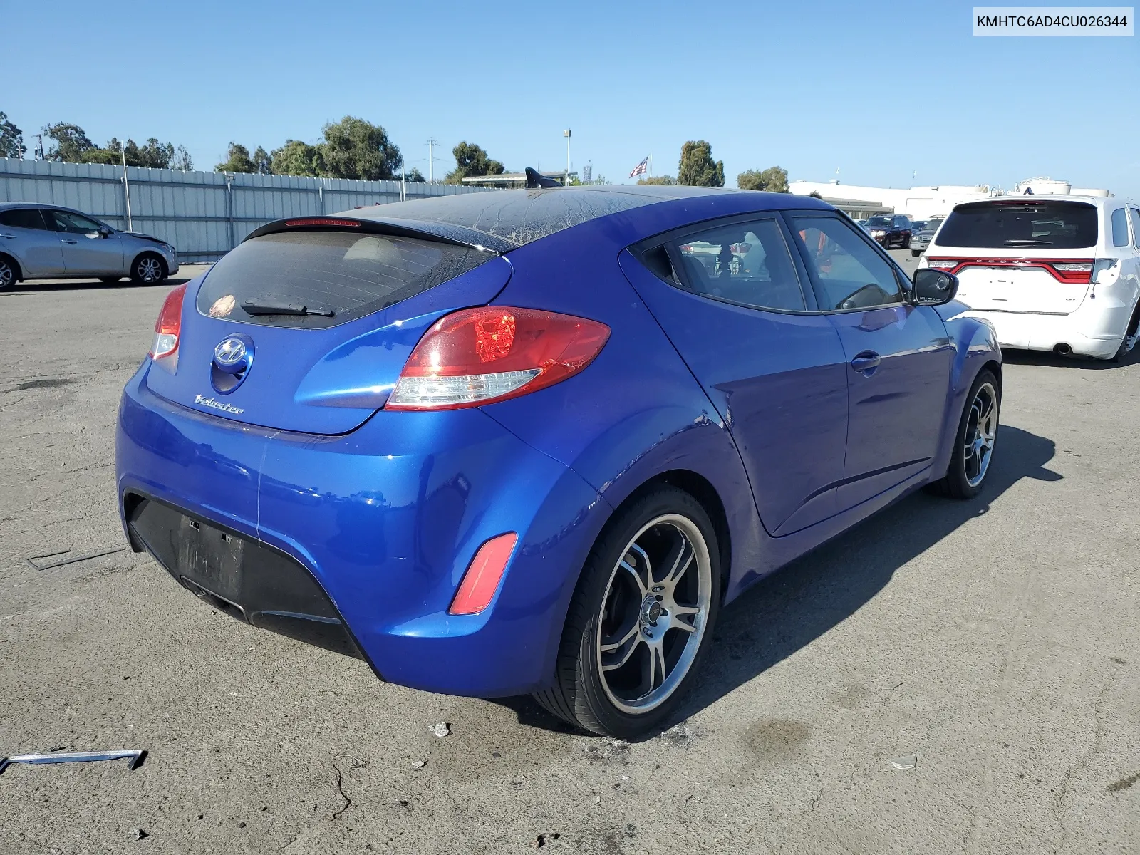 KMHTC6AD4CU026344 2012 Hyundai Veloster