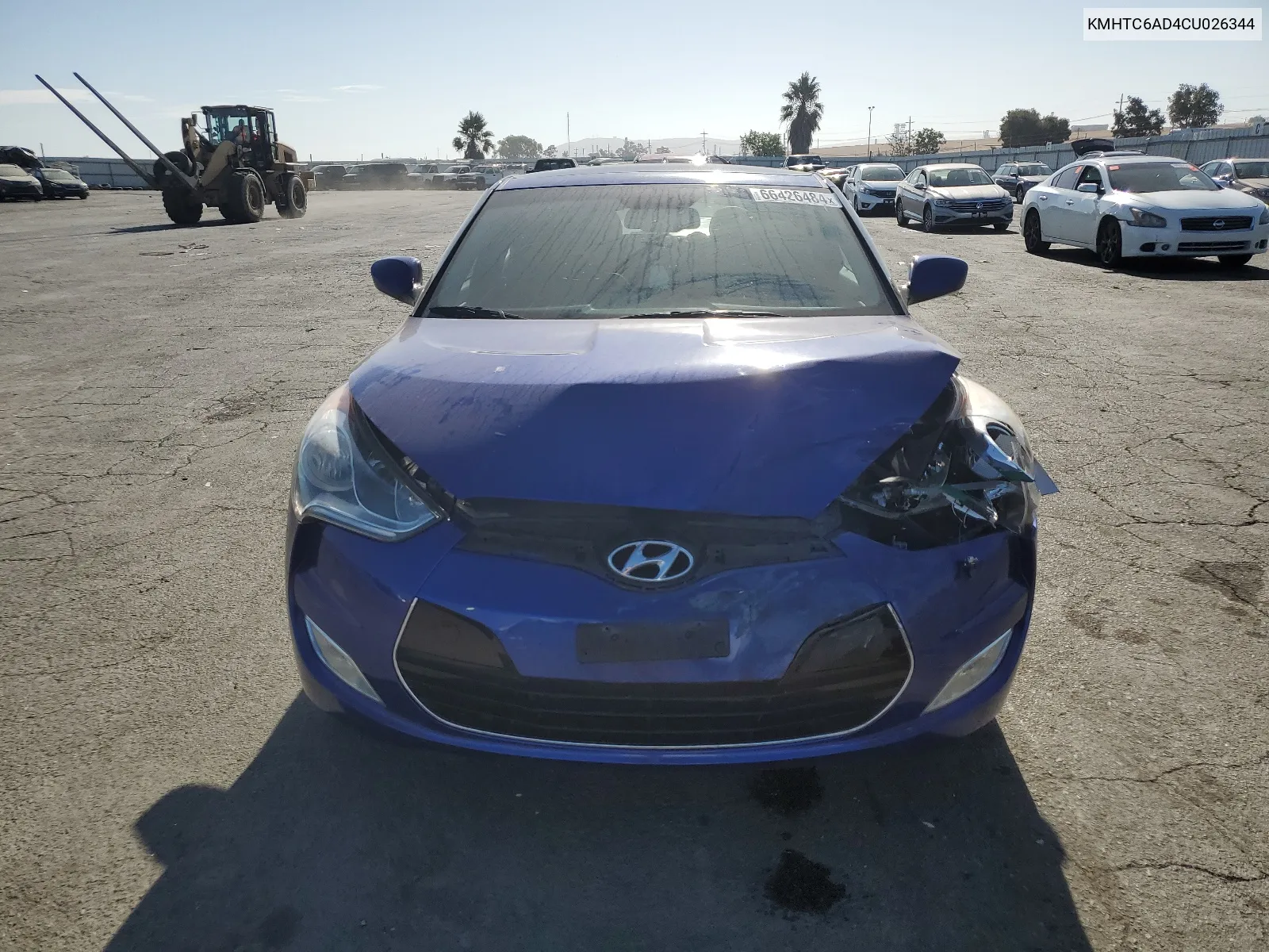 KMHTC6AD4CU026344 2012 Hyundai Veloster