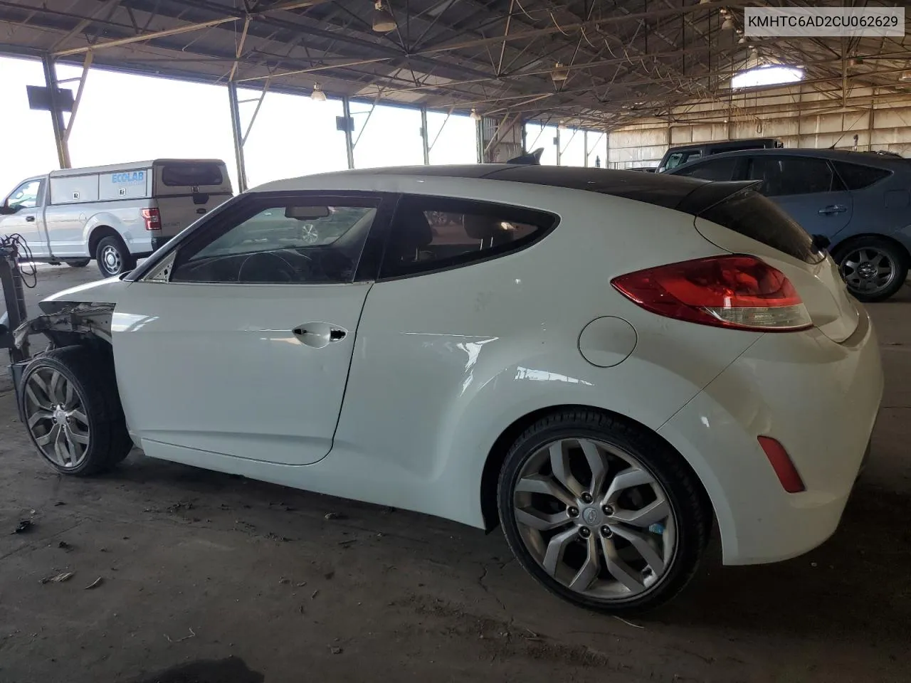 2012 Hyundai Veloster VIN: KMHTC6AD2CU062629 Lot: 66831924