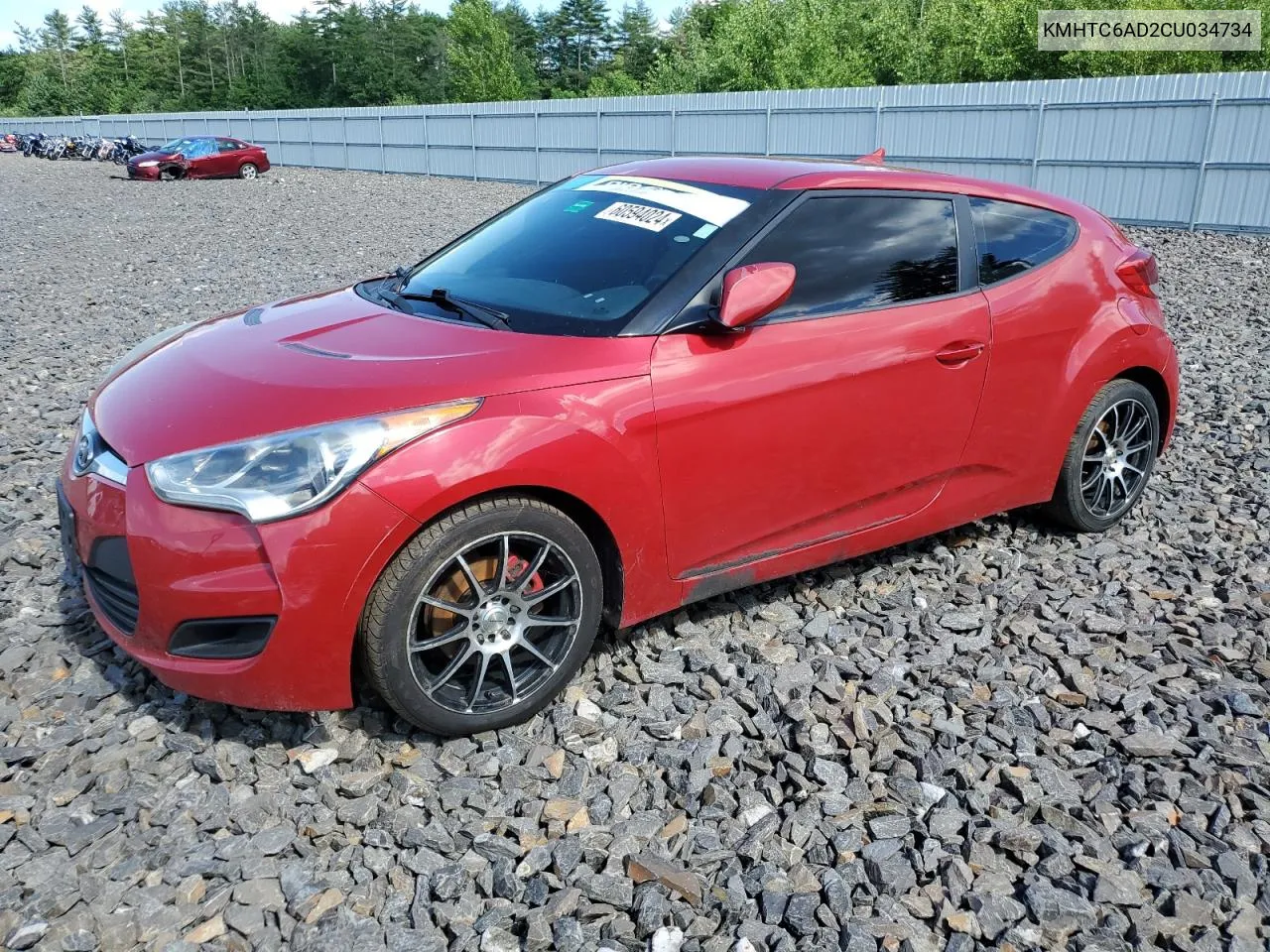 KMHTC6AD2CU034734 2012 Hyundai Veloster