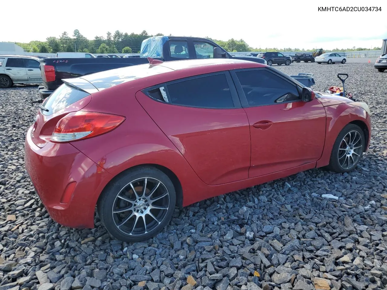 KMHTC6AD2CU034734 2012 Hyundai Veloster