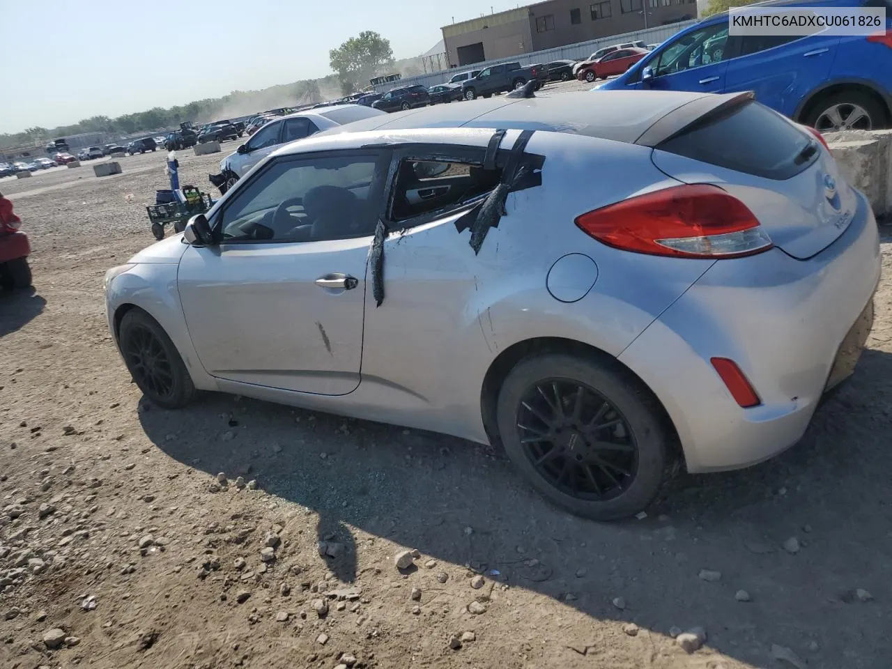 KMHTC6ADXCU061826 2012 Hyundai Veloster