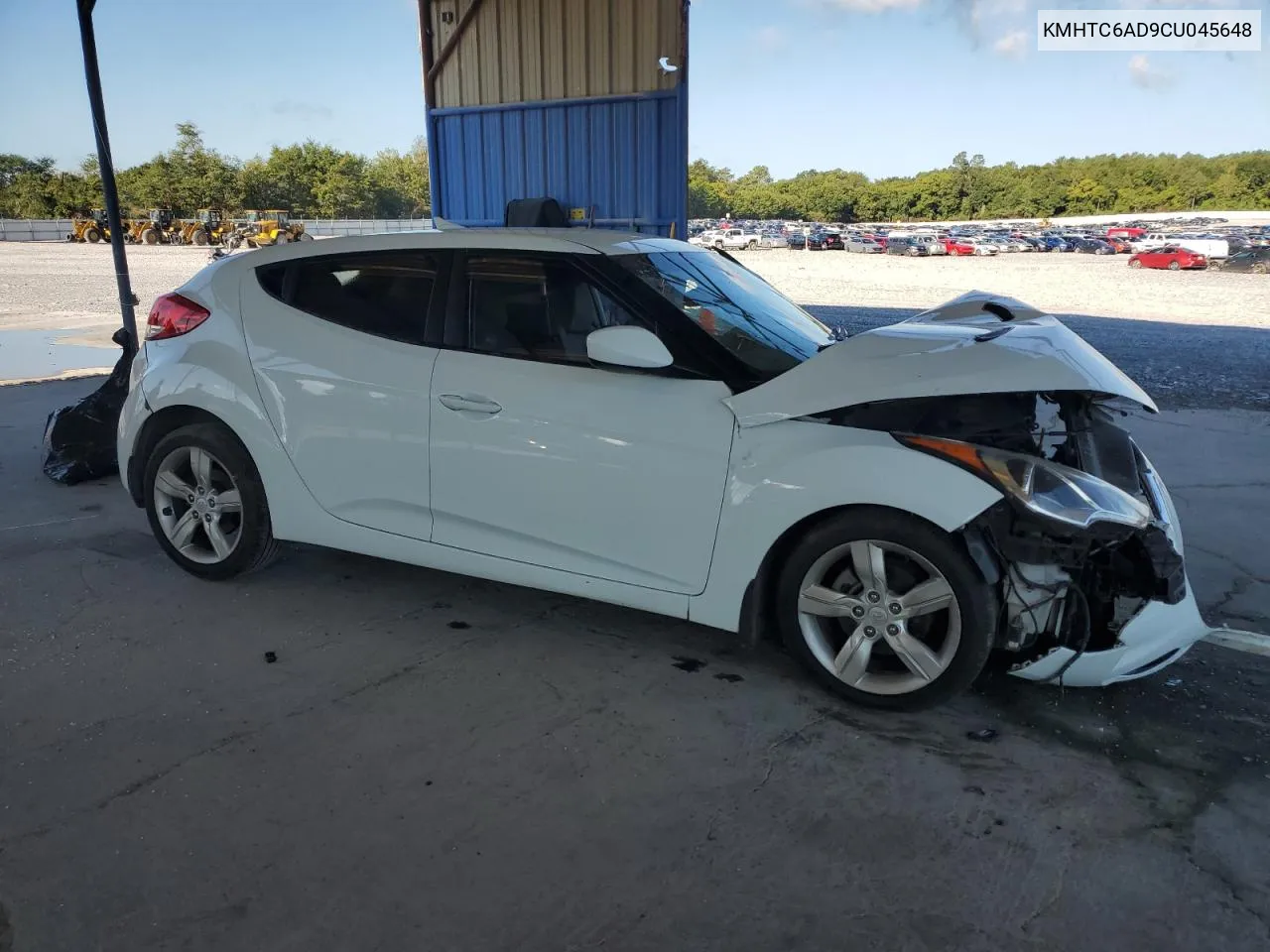 KMHTC6AD9CU045648 2012 Hyundai Veloster