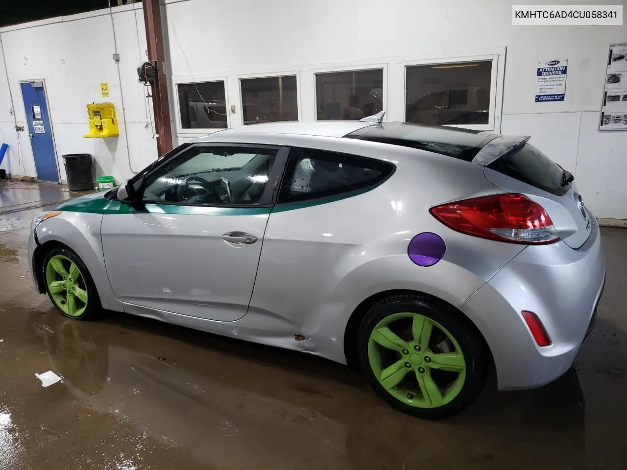 KMHTC6AD4CU058341 2012 Hyundai Veloster