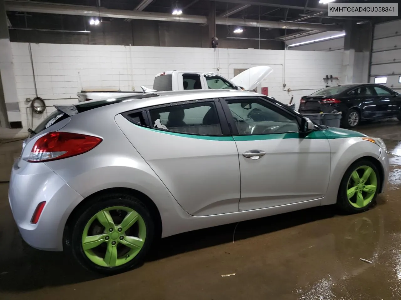 2012 Hyundai Veloster VIN: KMHTC6AD4CU058341 Lot: 69108484