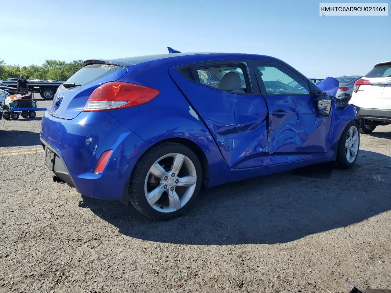 KMHTC6AD9CU025464 2012 Hyundai Veloster