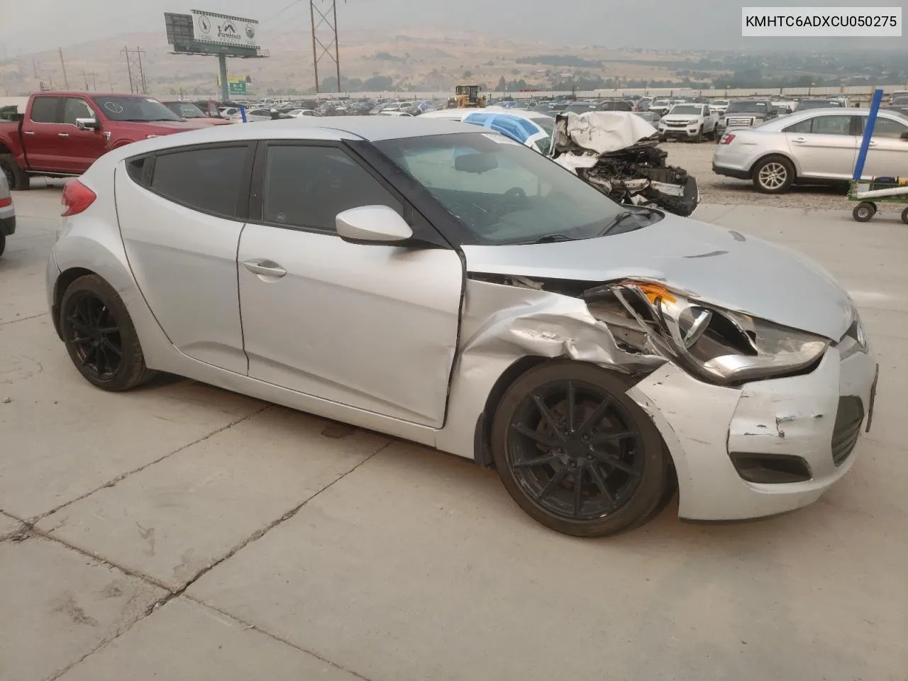 2012 Hyundai Veloster VIN: KMHTC6ADXCU050275 Lot: 71074584