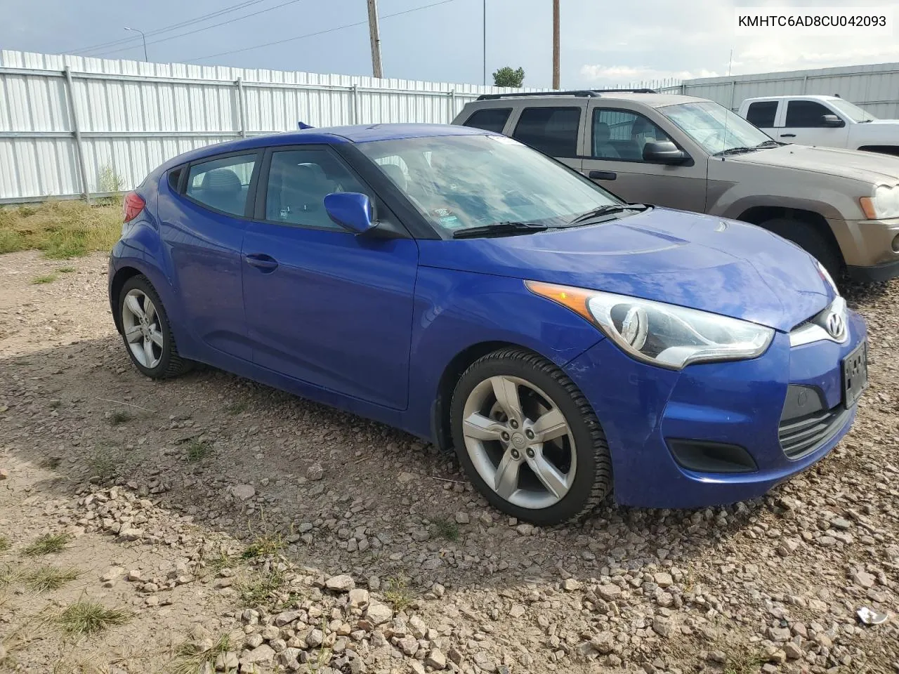 KMHTC6AD8CU042093 2012 Hyundai Veloster