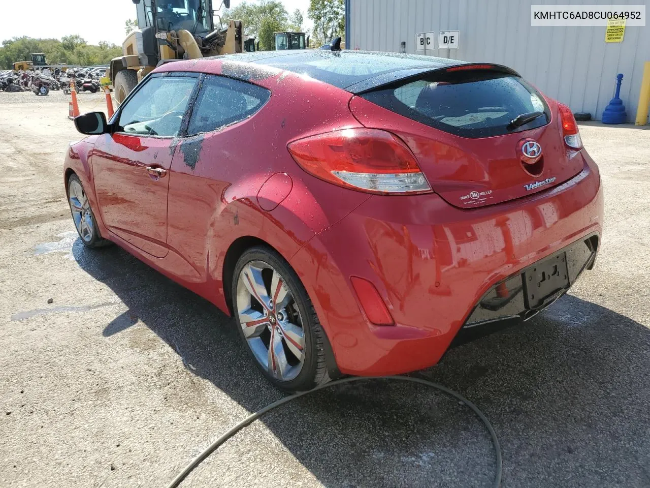 2012 Hyundai Veloster VIN: KMHTC6AD8CU064952 Lot: 72467074