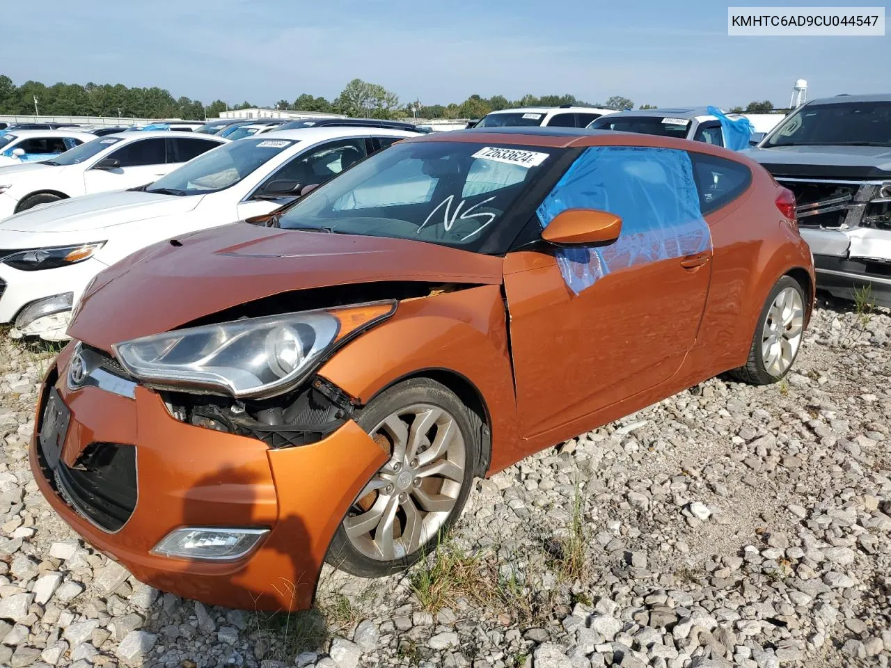 KMHTC6AD9CU044547 2012 Hyundai Veloster