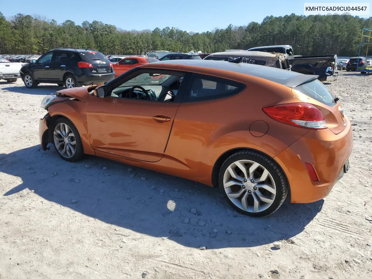 2012 Hyundai Veloster VIN: KMHTC6AD9CU044547 Lot: 72633624