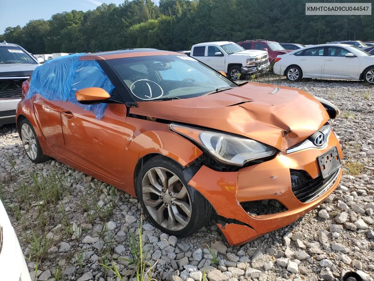 KMHTC6AD9CU044547 2012 Hyundai Veloster