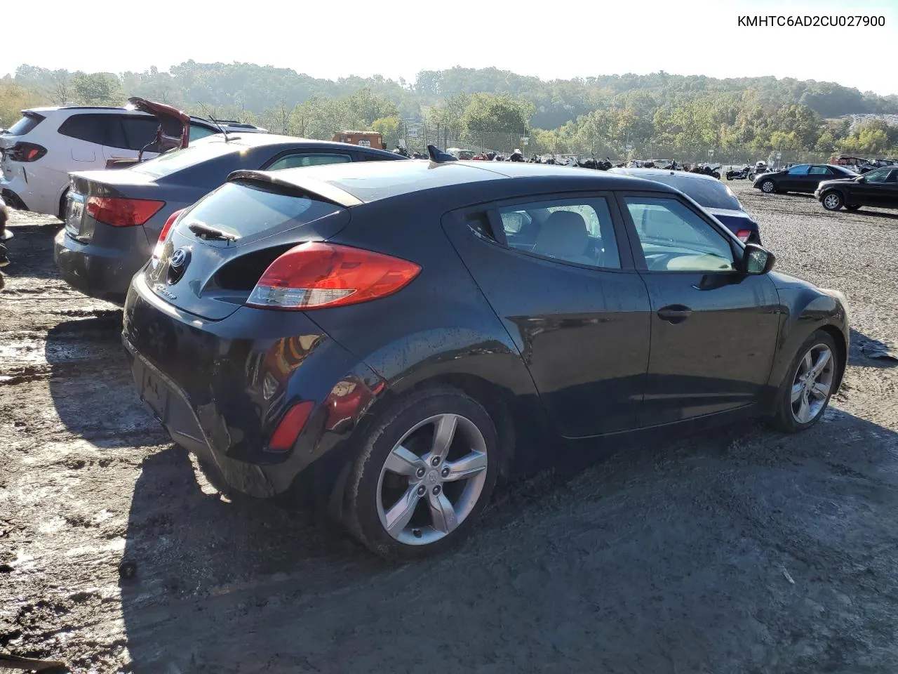 2012 Hyundai Veloster VIN: KMHTC6AD2CU027900 Lot: 73605714