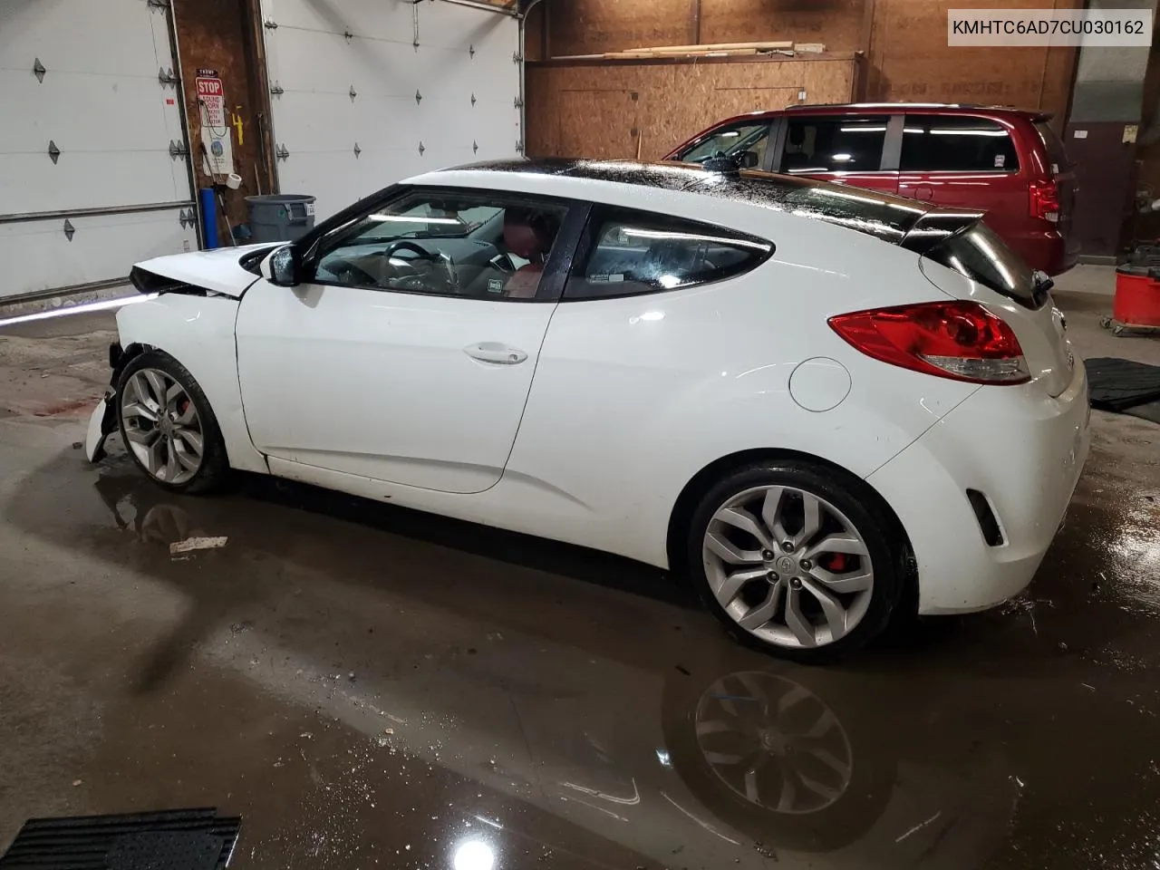 2012 Hyundai Veloster VIN: KMHTC6AD7CU030162 Lot: 73692164