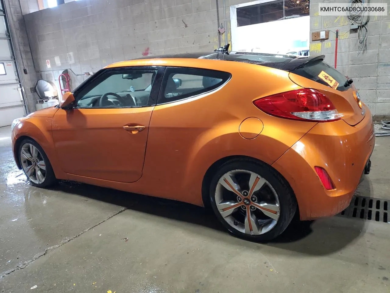 2012 Hyundai Veloster VIN: KMHTC6AD8CU030686 Lot: 73891974