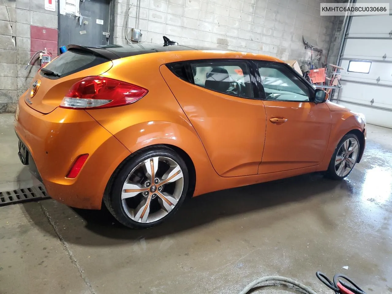 2012 Hyundai Veloster VIN: KMHTC6AD8CU030686 Lot: 73891974