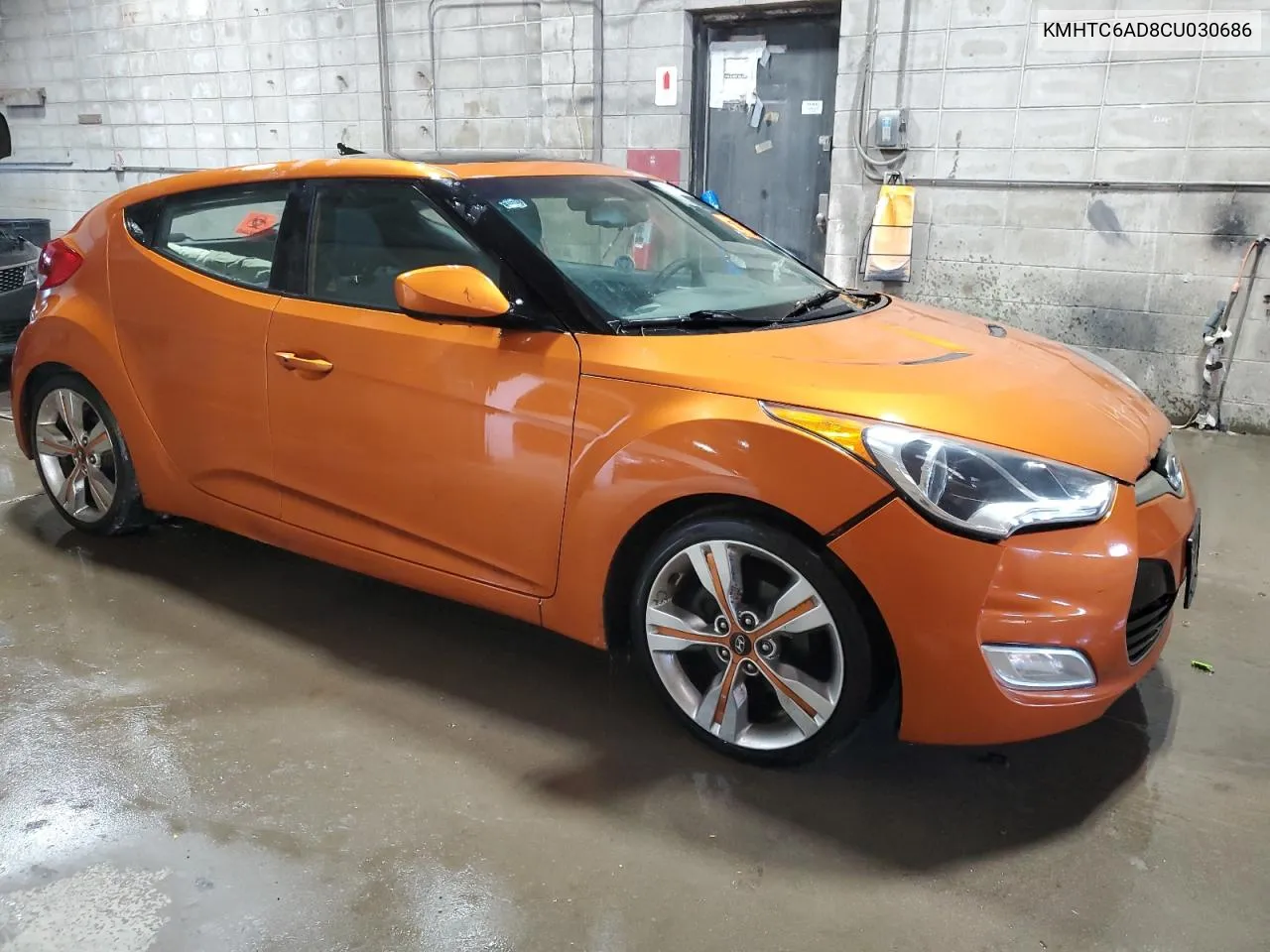 2012 Hyundai Veloster VIN: KMHTC6AD8CU030686 Lot: 73891974