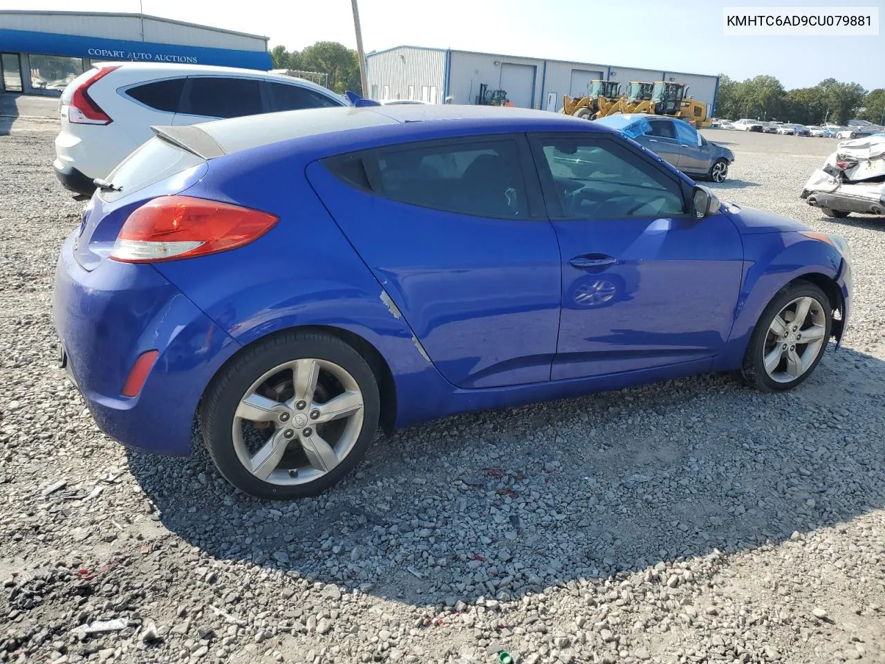 KMHTC6AD9CU079881 2012 Hyundai Veloster